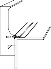 8CF1001NT Regular Cap-No Track - DECK FORMS